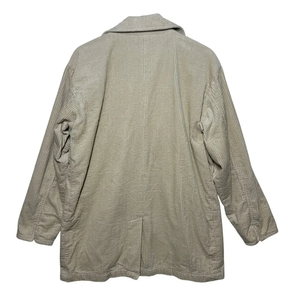 Disney Store Vintage Winnie the Pooh Eeyore Embroidered Corduroy Shacket Sz M - Picture 10 of 14